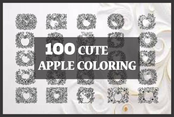 Download 100 Cute Apple Coloring Pages - Cute Collection