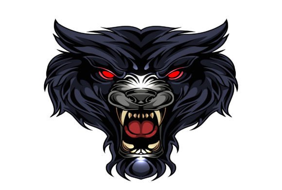 Download Wild Wolf Head Esport Mascot Logo - Wild wolf Collection