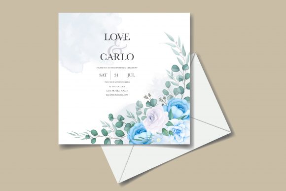 Download Vintage Wedding Invitation Floral Design - Wedding Collection