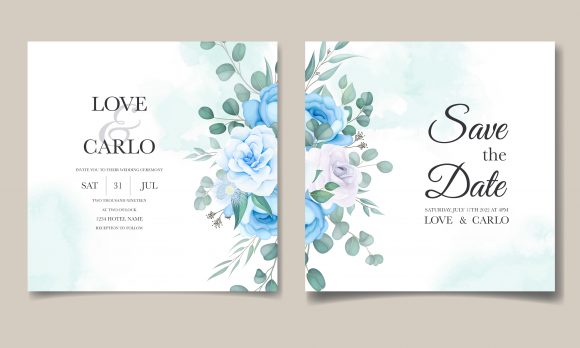 Download Vintage Wedding Invitation Floral Design - Wedding Collection