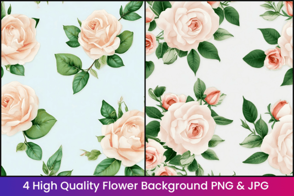 Download Flowers Summer Wedding Background Bundle - Wedding Collection