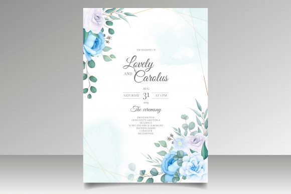 Download Vintage Wedding Invitation Floral Design - Wedding Collection