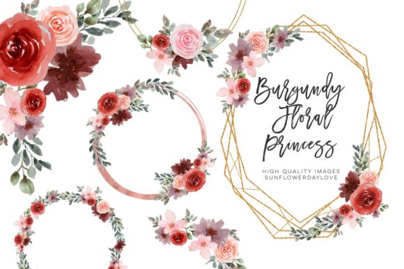 Download Watercolor Flower Frame Clipart, Wedding - Wedding Collection