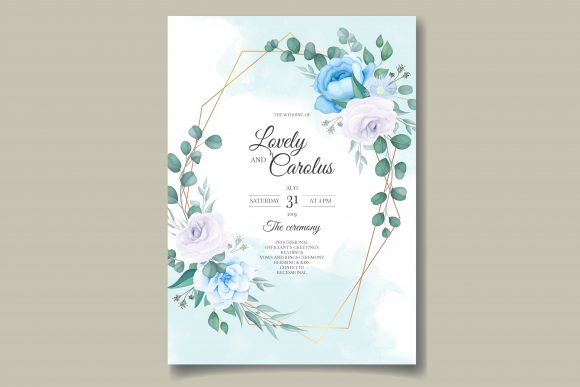 Download Vintage Wedding Invitation Floral Design - Wedding Collection