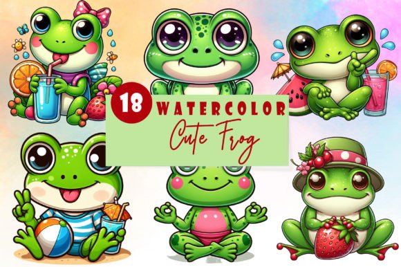 Download Funny and Cute Frog Sublimation Clipart - Cute Collection