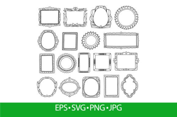 Download Doodle Photo Frames, Cute Hand Drawn - Cute Collection