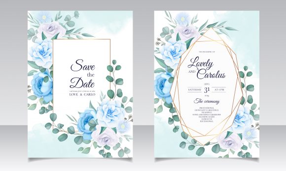 Download Vintage Wedding Invitation Floral Design - Wedding Collection