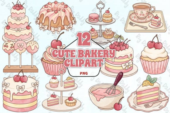 Download Cute Bakery Clipart PNG - Cute Collection