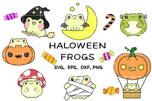Download Cute Halloween Svg,cute Frog Cartoon 13 - Cute Collection