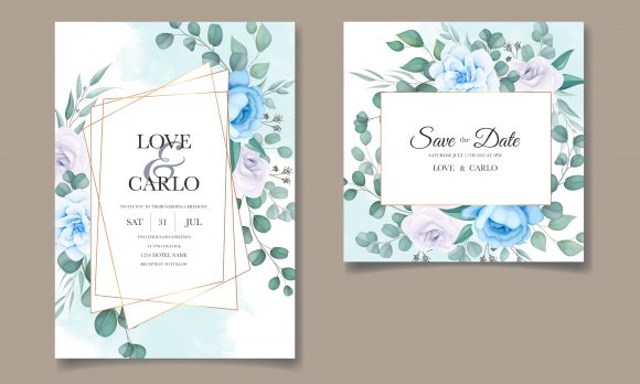 Download Vintage Wedding Invitation Floral Design - Wedding Collection