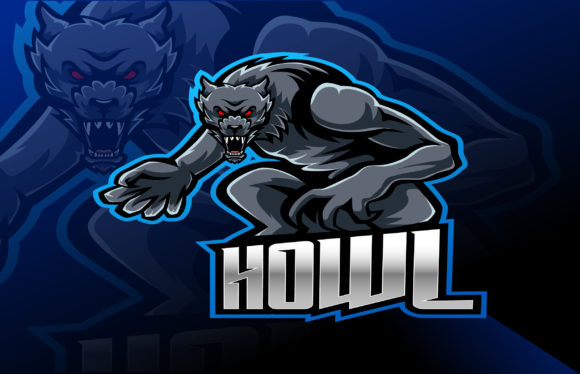 Download Wild Wolf Esport Mascot Logo - Wild wolf Collection