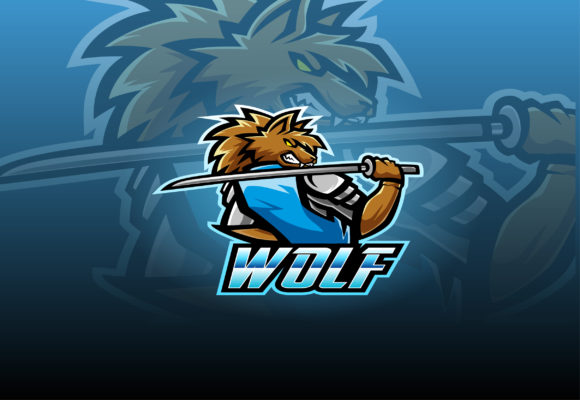 Download Wild Wolf Esport Mascot Logo - Premium Resources