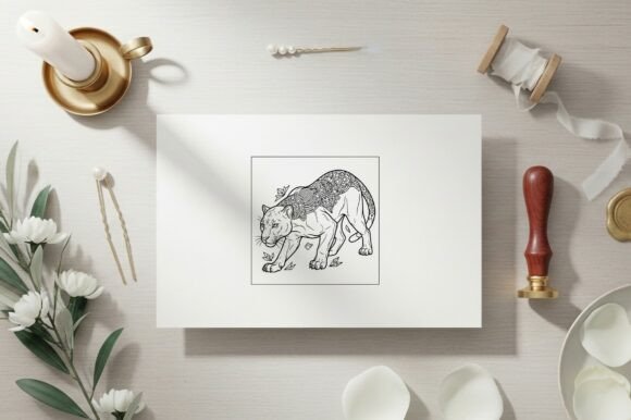 Download Tribal Lion Mandala Coloring Page - Premium Resources