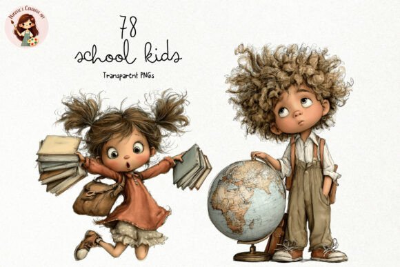 Download Cute School Kids PNG Clipart Bundle - Cute Collection